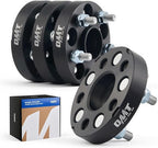 5x100 Wheel Spacers, 1 inch Wheel Adapters with Studs Compatible with Subaru Outback Forester Impreza Crosstrek Scion FR-S More, 25mm Spacer Kit, Set of 4