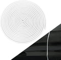 Car Door Edge Guards,Rubber Car Door Protectors No Glue Car Accessories Rubber U Shape Car Trim Door Protectors (White, 65.6FT)