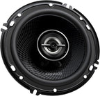 Kenwood KFC-1698RS 6-1/2" 2-Way Car Speakers – 320W Peak Power, Acoustic Sound Harmonizer, Sound Field Enhancer, Easy Installation (Renewed)