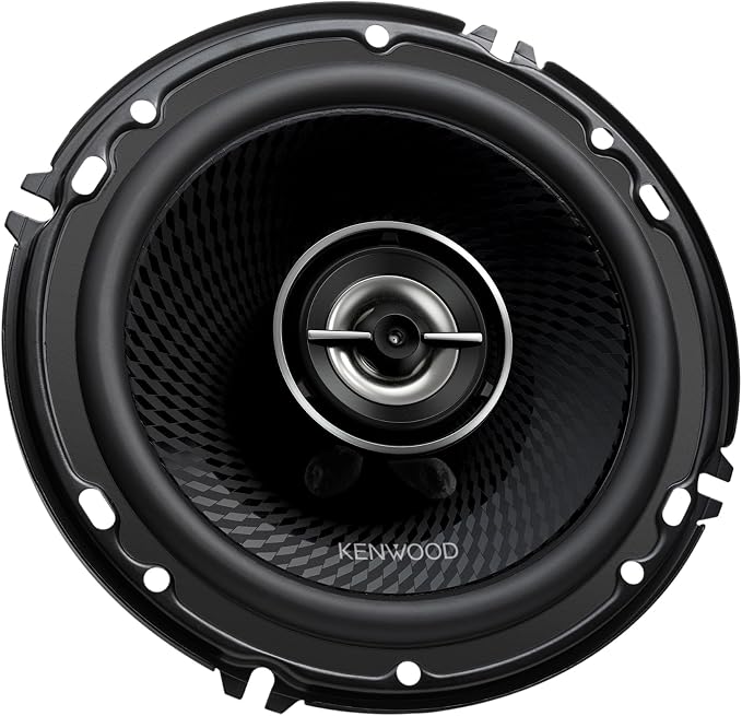 Kenwood KFC-1698RS 6-1/2" 2-Way Car Speakers – 320W Peak Power, Acoustic Sound Harmonizer, Sound Field Enhancer, Easy Installation (Renewed)