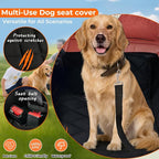 2026 New Dog Car Seat Cover for 2000-2025 2026 Infiniti QX60 QX50 QX55 Q50 Q60 SUV Accessories, Waterproof Pet Back Seat Guard, Non-Slip Pet Bench Rear Seat Protection Cover