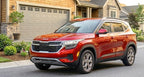 2021-2026 Tape-on Rain Guards for Kia Seltos Side Window Deflector Visors LX S EX SX Turbo X-Line Durable Tinted Vent Shade 2022 2023 2024 2025