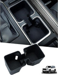 Center Console Cup Holder Inserts for 2024 2025 2026 Lexus GX550 Accessories Non-Slip Cup Holder Silicone Protection Pad Cupholder Coaster Liner for GX 550 Drink Organizer Interior Mat Black