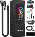Tire Inflator Portable Air Compressor, 150 PSI Cordless Car Air Pump with Digital Gauge, Rechargeable 7800mAh Battery, LED Light, for Car Tires, Bike, Motorcycle, Ball, Inflatables