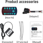 Throttle Response Controller 10 Drive Modes Smart Electronic Racing Accelerator Fit for Ford F150 F250 F350 F450 F550 Explorer Mustang Bronco Ranger Edge Fusion Taurus Focus Land Rover Mazda