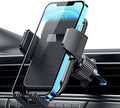 Phone Mount for Car Vent [Upgraded Metal Clip] Cell Phone Holder Car Hands Free Cradle in Vehicle Car Phone Holder Mount for Smartphone, iPhone, Cell Phone Automobile Cradles Universal