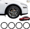 19 in Rim Protector for Model Y Juniper 19" Crossflow Wheel Cover All-in-one Car Tire Trim Ring Rim Case Hubcap for Tesla ModelY 2025 2026 Juniper Accessories