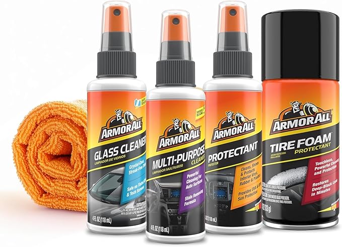 Car Cleaning Kit, Interior and Exterior, 5-Piece Kit | Car Cleaning Kit, Interior and Exterior, 5-Piece Kit
