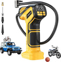 Tire Inflator Portable Air Compressor Compatible With Dewalt 20V Battery, 150PSI Air Pump Cordless Tire Pump Digital Pressure Gauge, Tire Inflator for Car, Bike, Motorcycle (Tool Only)