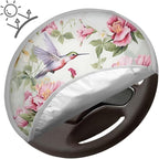 Car Steering Wheel Sun Shade Cover Hummingbird Flower Car Accessories for Women 17 inch Universal Steering Wheel Sun Block Cover Heat Reflector Fit Most Vehicle SUV Trucks Sedan