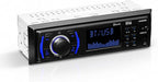 616UAB Car Stereo With Bluetooth - Single DIN, MP3, USB, Aux-in, AM/FM, No CD DVD Player