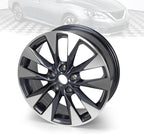 New 17x6.5" 17 Inch Premium Aluminum Alloy Wheel Rim Compatible with Nissan Sentra 2016 2017 2018 2019 | OEM Design, Alloy Replacement Wheel, Super Duty Car Rims Replacement - OE Stock Specs