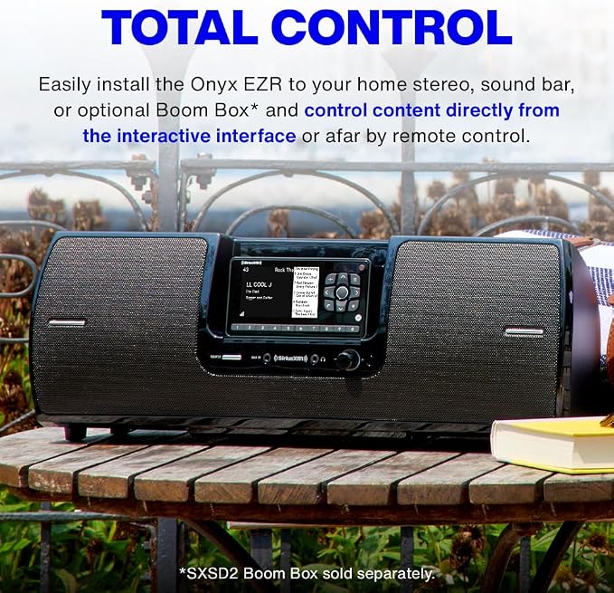 Onyx EZR Satellite Radio with Home Kit (SXEZR1H1)