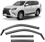 in-Channel Incredibly Durable Rain Guards for Lexus GX 2010-2023, Original Window Deflectors, Vent Window Visors, Vent Deflector, 4 pcs. - 610482