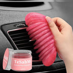 Car Cleaning Gel Car Cleaning Putty Car Putty Car Interior Cleaner Car Slime Car Detailing Kit Car Accessories Gifts for Dad Men Him Women Stocking Stuffers Pink