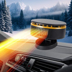 2026 New Upgraded Portable Car Heater for Vehicle, 12V Car Heater Portable, Portable Heater for Car, 360° Rotatable Car Defroster Windshield Heater(Orange&Black)