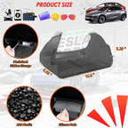 Under Screen Storage for Tesla Model Y Juniper & Model 3 Highland | Center Console Organizer Tray Hanging Compartment, Hidden Cubby, Durable ABS with Anti-slip Pad, Expanding Storage Space