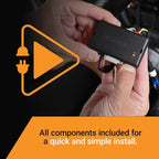Remote Starter Kit for Chevrolet Express & GMC Savana (2018, 2019, 2020, 2021, 2022, 2023) Vehicles with Key Ignition | Plug & Play Install | 3X Lock to Remote Start | Zero Wire Splicing