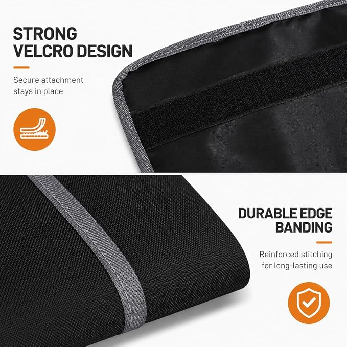 Car Trunk Organizer, Hanging Seat Back Storage Organizer with Large Pockets, Space-saving Backseat Car Organizer