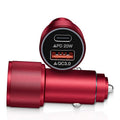 2 Pack USB C Car Charger,Dual USB A & USBC Car Charger Fast Charging,PD/QC Car Phone Charger USB C Cigarette Lighter Adapter for iPhone 17/16/15/14/13/12/11 Pro Max,iPad,Galaxy S26/25,Android and more