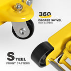 2.5 Ton Trolley Jack Hydraulic Low Profile Floor Jack for Cars Lift with Single Piston Lift Pump, 5500 lb Capacity