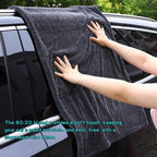 Microfiber Towels for Cars, 23.6"x35.4" 1200 GSM Ultra Thick Soft Car Detailing Drying Towel, Super Absorbent Double Twisted Loop Cloth Cleaning Towel for Car Truck SUV