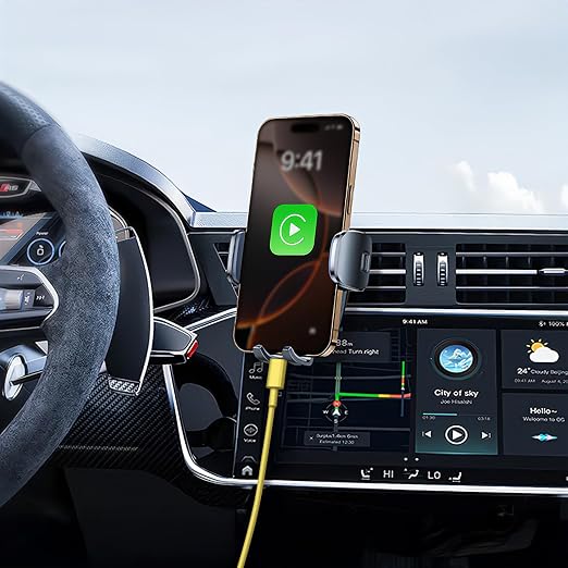 3FT Car Carplay Cable for iPhone 17 16 15 Cable USB to USB C Cable[Apple MFi Certified] USB C Carplay Cord,iPhone 17 Charger Cord,iPhone 16 Car Charger,USB to Type C Cable Car Charging Cable