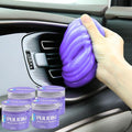 Car Cleaning Gel for Car Cleaning Putty Car Putty Auto Detailing Tools Car Slime Cleaner Dust Cleaning Gel for Car Interior Cleaner Car Accessories Keyboard Cleaner Purple, 4 Pack (160g Each)