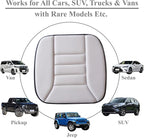 Car Seat Cushion with 1.2inch Comfort Memory Foam, Seat Cushion for Car and Office Chair (Gray)
