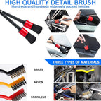Car Wash Detailing Kit, Car Washing Kit with Foam Gun, Car Wash Brush | Car Wash Kit High-Pressure Foam Spray, Car Cleaning Bucket,Towels Tire Brush Car Washing Kit Is Complete Car Care Tools