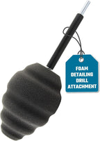 Ball Buster Wheel and Rim Speed Polisher - Wheel Cleaner Drill Attachment for Safe & Easy Cleaning Hard-to-Reach Areas on Cars, Trucks, SUVs, RVs, and Motorcycles