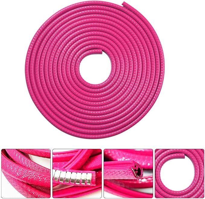 10M/32ft Car Door Edge Guards Rubber U Shape Edge Trim Seal Strips Protector Car Door Edge Protection for Car Auto Vehicle