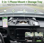 Magnetic Phone Mount Holder for 2020-2026 Ford Transit 150 250 350 Magnet Dash Cell Phone Cradles Adjustable Phone Stand Accessories for 2020+ Transit 150-350(Not for Transit Connect)