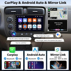 [8 Core 4G+64G] Car Stereo Radio for Honda Civic 2001-2005, 9” IPS 1280 * 720 Touchscreen Unit with Wireless Carplay Android Auto,Bluetooth-5.0 Mirror Link GPS WiFi 59-UI,32-EQ DSP SWC Rear Camera