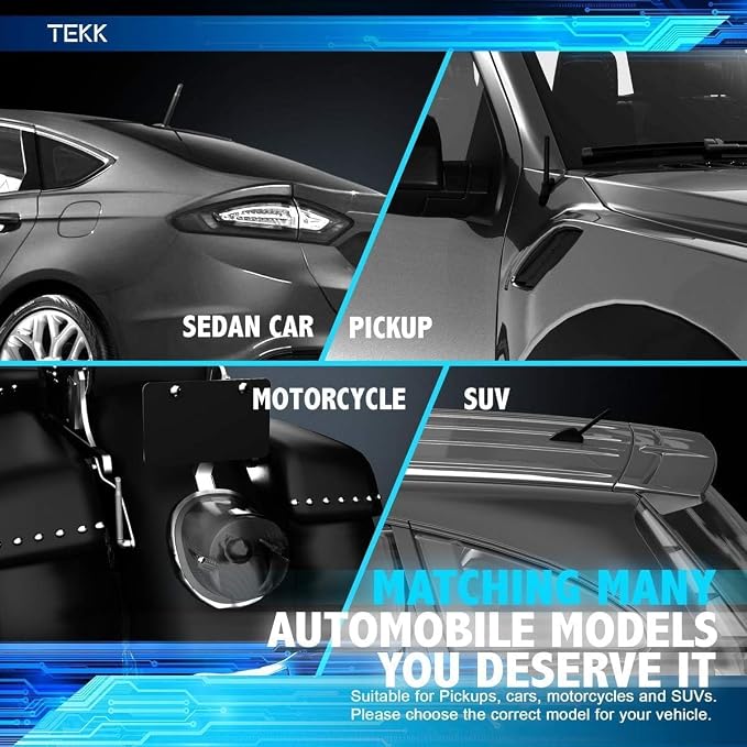 Tekk Short Antenna Compatible with 2015-2024 GMC Canyon/Designed for Optimized FM/AM Reception / 4.8 Inches