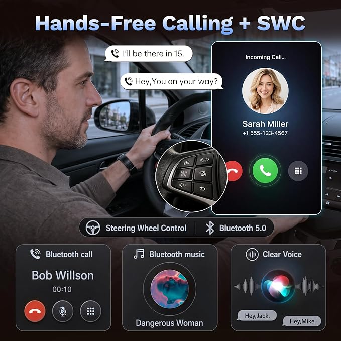 8Core + 32G ROM Android 13 Car Radio for Chevrolet Chevy Cruze 2009-2015: HD IPS Tesla-Style Touchscreen Stereo Upgrade Wireless Carplay Android Auto 5G WiFi Bluetooth 5.4 GPS 32EQ FM SWC