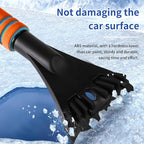 26.7" Snow Brush & Ice Scraper for Car Windshield, Snow Brush with Squeegee, Detachable Snow Removal Tool with Comfortable Ergonomic Foam Grip for Cars, Suvs, Trucks, RVs