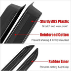 Door Handle Storage Organizer Compatible with 2021-2026 Ford Bronco, Front Door Grab Handle Pockets Box Insert Tray Interior Accessories