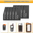 Super Chip, VVDI Super Transponder Chip, XT27A01 XT27A66 Transponder for ID46/40/43/4D/8C/8A/T3/47(Pack of 10)