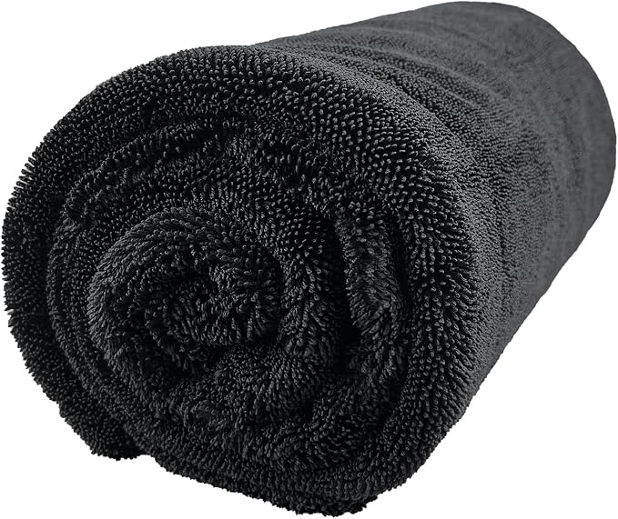 Car Drying Towel (28" x 36"),1500 GSM Double Sided Microfiber Drying Towels | Super Absorbent ；Streak-Free, No Water Spots；Easy to clean and maintain；Suitable for Car, truck, SUV，bathroom，etc