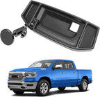 5" 8.4" Screen Magnetic Phone Mount Holder for 2019-2026 Dodge Ram 1500 2500 3500 w/12V Outlet Part Magnet Dash Cell Phone Cradles Adjustable Phone Stand Accessories for 2019+ RAM 1500-3500