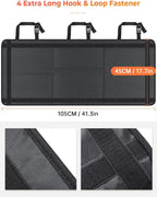 Oasser Car Storage Organizer New Version, Hanging Trunk Organizer with 10 Different Functional Storage Bags for SUV Truck MPV VAN