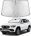 Windshield Sunshade Compatible for Mercedes Benz GLA Class 2015-2018 2019 2020, Sun Visor for Front Windshield & Window Sun Shade Cover, UV Heat Blocker & Protector, Car Accessories