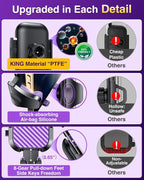Phone Holders for Your Car 2026 Ultimate Phone Mount Military-Grade Windshield Dashboard Vent【Newest Best Strongest】 Cell Phone Car Mount for iPhone 16 Pro Max 15 Samsung Android,Purple