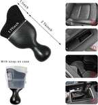 Car Interior Dust Brush, Soft Scratch Free Auto Detailing Brushes, Universal Vehicle Interior Cleaning Tool for Automotive Dashboard, Air Vents, Leather(Black)