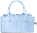 Mr. Pen- Baby Diaper Caddy Organizer, Sky Bliss | Nursery Storage Bin and Car Organizer for Diapers and Baby Wipes