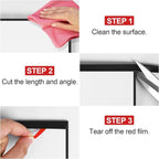 Rubber Edge Trim U Channel - 1/8" Self Adhesive Sheet Metal Edge Guard Protector, EPDM Seal Strip for Car Doors, Steel Plates, Glass, Hatches, Table Corners, Fit 1/8"(3.2mm), 20Ft, Black