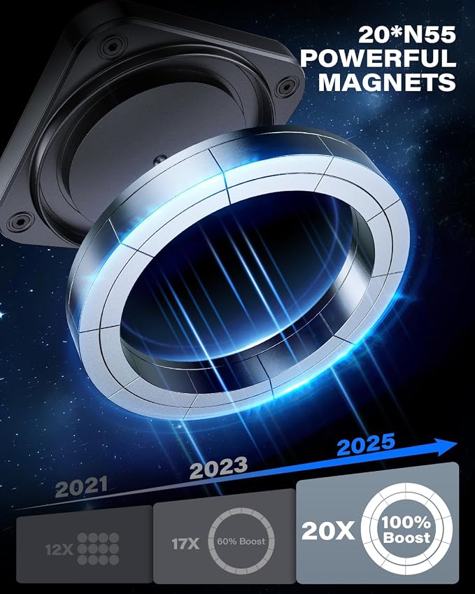 for Magsafe CD Phone Holder for Car [20 N55 Ultra Strong Magnets] Magnetic CD Player Phone Mount, Stable CD Slot Phone Mount for iPhone 17 16 15 14 13 12 Mini Pro Pro Max Plus & Magsafe Case