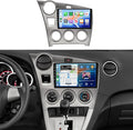 4G+64G Car Radio Stereo for Toyota Matrix 2009-2014, 9inch IPS Touch Screen/Android 15/Wireless CarPlay/Android Auto/32 EQ/GPS/WiFi/5.0Bluetooth/FM/RDS/SWC/AHD Backup Camera