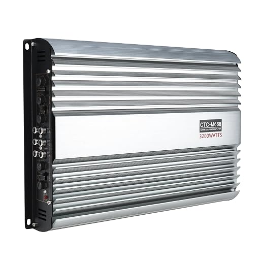 3200W 12V 4 Channel Car Amplifier Stereo Power Amp Audio 4CH Bass Sub Woofer